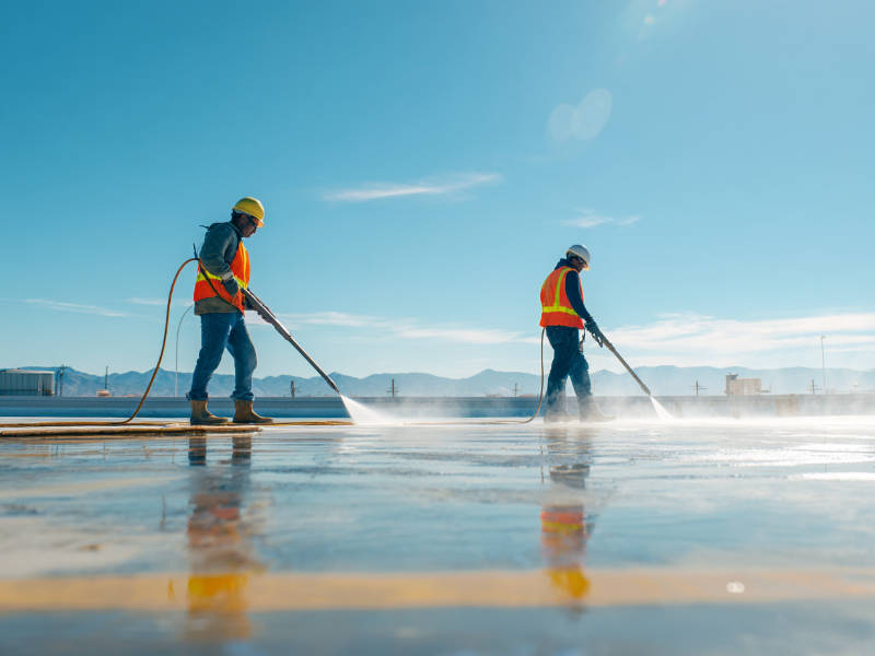 Power washing