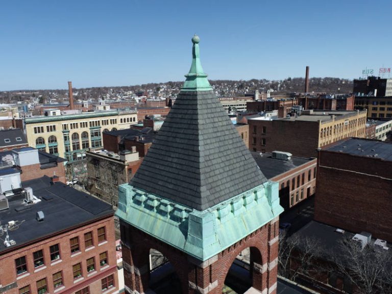 Tower roofing